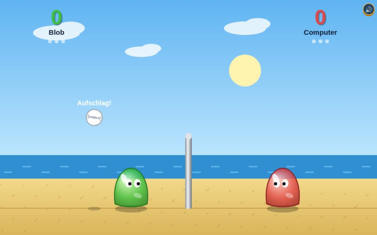 Blobbel Volley – Blobbel Volley 1 gegen 1 am Strand