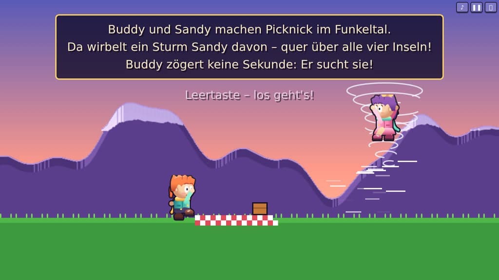 The Great Buddy – Picknick im Funkeltal – gleich kommt der Sturm