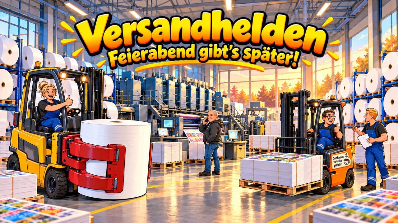 Titelbild Versandhelden – Feierabend gibt's später!